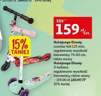 Auchan Hulajnoga disney oferta