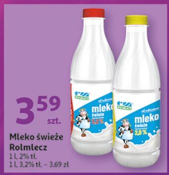 Auchan Mleko świeże 3.2 % rolmlecz oferta