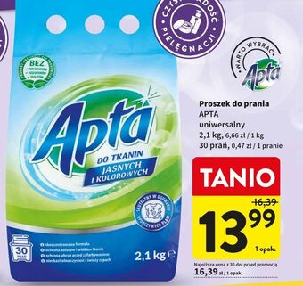 Intermarche Proszek do prania jasnych i kolorowych apta oferta