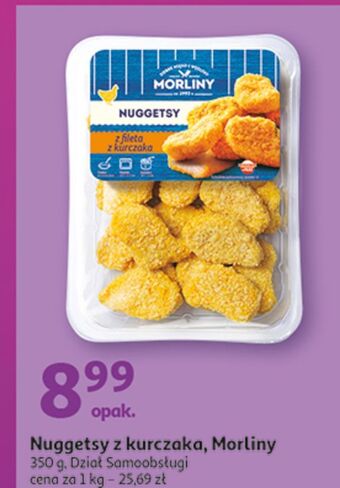 Auchan Nuggetsy z kurczaka morliny oferta
