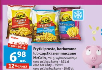 Auchan Frytki mccain golden longs oferta