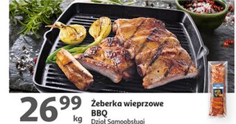 Auchan Żeberka wieprzowe z sosem barbeque morliny oferta