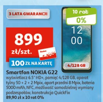 Auchan Smartfon g22 nokia oferta