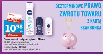Auchan Antyperspirant nivea men protect & care oferta