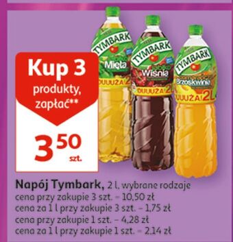 Auchan Napój jabłko-mięta tymbark 1936 oferta