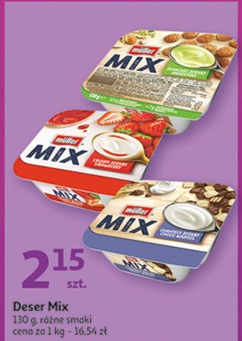 Auchan Jogurt choco waffles muller mix oferta