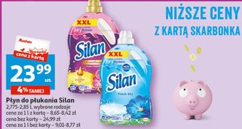 Auchan Płyn do płukania fresh sky silan classic oferta