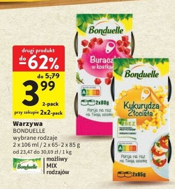 Intermarche Buraczki w kostkach bonduelle oferta