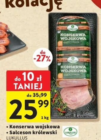 Intermarche Konserwa wojskowa lukullus oferta