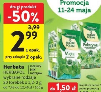 Intermarche Herbatka pokrzywa herbapol zielnik polski oferta