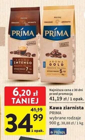 Intermarche Kawa cafe prima aroma intenso oferta