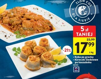Intermarche Koreczki śledziowe kaszubskie seko oferta