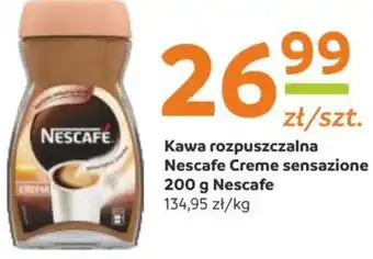 Gama Kawa rozpuszczalna Nescafe Creme sensazione 200 g Nescafe oferta