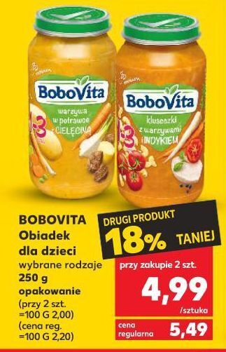Kaufland Warzywa w potrawce z cielęciną bobovita oferta