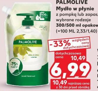 Kaufland Mydło w płynie mleczko oliwkowe palmolive naturals oferta