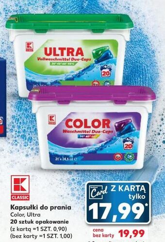 Kaufland Kapsułki do prania ultra k-classic oferta