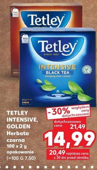 Kaufland Herbata czarna tetley intensive oferta