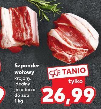 Kaufland Szponder wołowy oferta