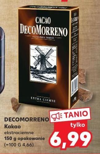 Kaufland Kakao extra ciemne decomorreno oferta