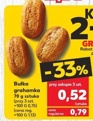 Kaufland Bułka grahamka oferta