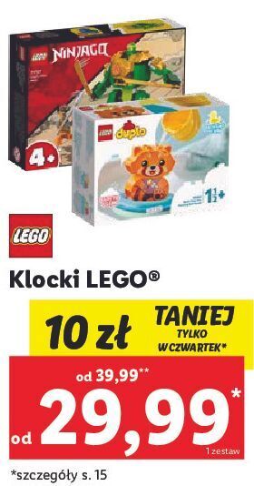 Lidl Klocki 71757 lego ninjago oferta