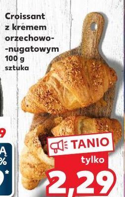Kaufland Croissant z kremem orzechowo-nugatowym oferta