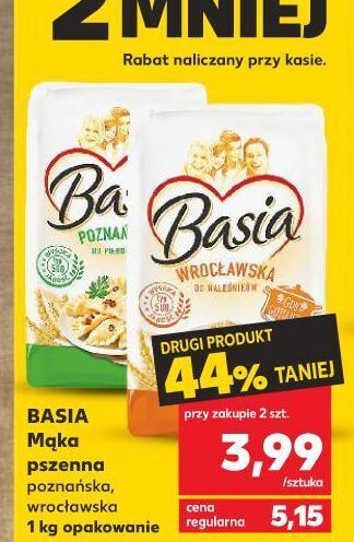 Kaufland Mąka poznańska basia oferta