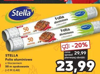Kaufland Folia aluminiowa 50m stella oferta