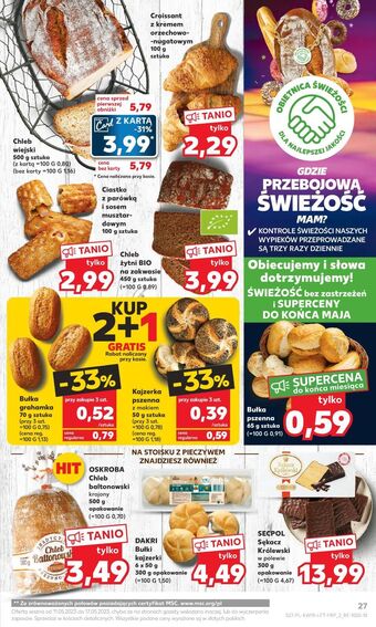 Kaufland Chleb wiejski oferta