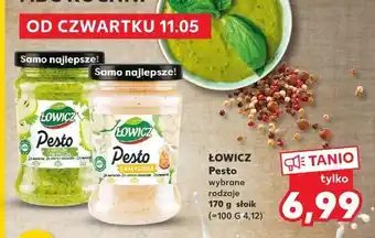 Kaufland Pesto z gruszki i pietruszki łowicz oferta