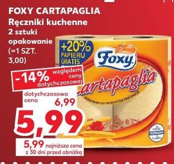 Kaufland Ręcznik kuchenny foxy cartapaglia oferta