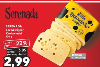 Kaufland Ser szwajcar królewiecki serenada oferta