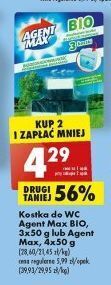 Biedronka Kostki do wc bio agent max oferta