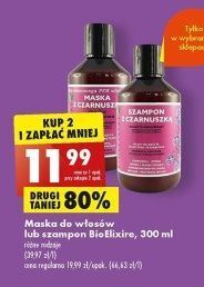 Biedronka Szampon do włosów z czarnuszką bioelixire oferta