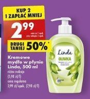 Biedronka Mydło w płynie oliwka linda oferta
