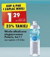 Biedronka Woda alkaliczna polaris id'eau oferta