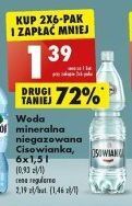 Biedronka Woda niegazowana cisowianka oferta