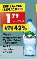 Biedronka Woda niegazowana żywiec zdrój oferta