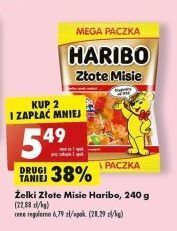 Biedronka Żelki haribo złote misie oferta