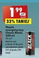Biedronka Napój energetyczny classic black energy oferta