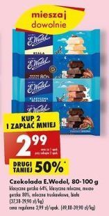 Biedronka Czekolada biała e. wedel oferta