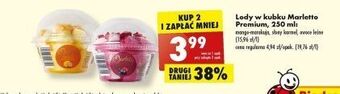 Biedronka Lody w kubku mango-marakuja marletto oferta