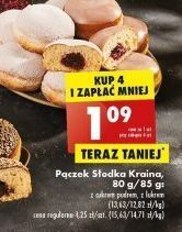 Biedronka Pączek z lukrem słodka kraina oferta