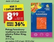 Biedronka Pstrąg łososiowy wędzony na zimno fisher king oferta