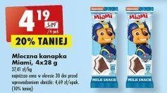 Biedronka Kanapka mleczna psi patrol miami oferta
