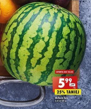 Biedronka Arbuz oferta