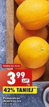 Biedronka Pomarańcze deserowe oferta