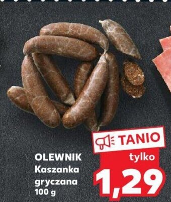 Kaufland OLEWNIK Kaszanka gryczana 100 g oferta
