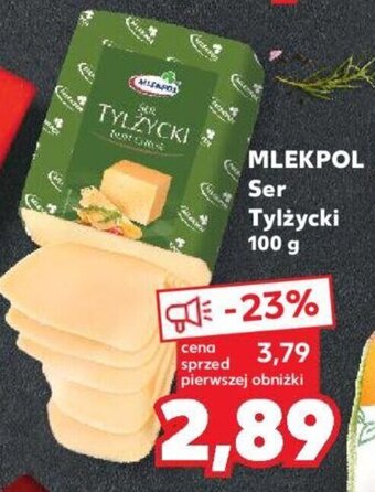 Kaufland MLEKPOL Ser Tylżycki 100 g oferta
