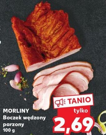 Kaufland MORLINY Boczek wędzony parzony 100 g oferta